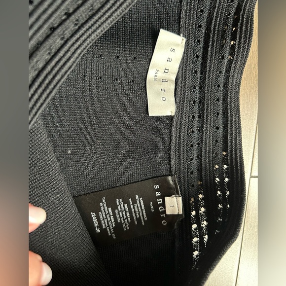 Sandro black skirt - Picture 3 of 6